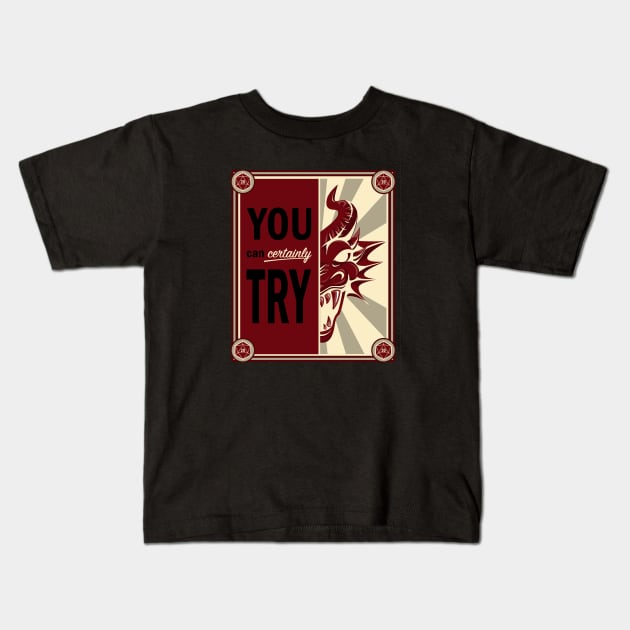 Time to Kill the Dragons Kids T-Shirt by LastLadyJane